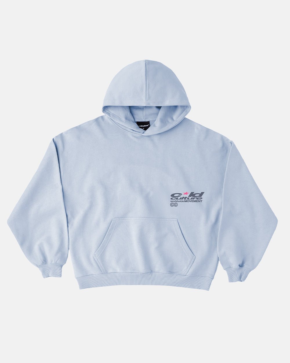 REBEL HOODIE SHADY BLUE - COLD CULTURE