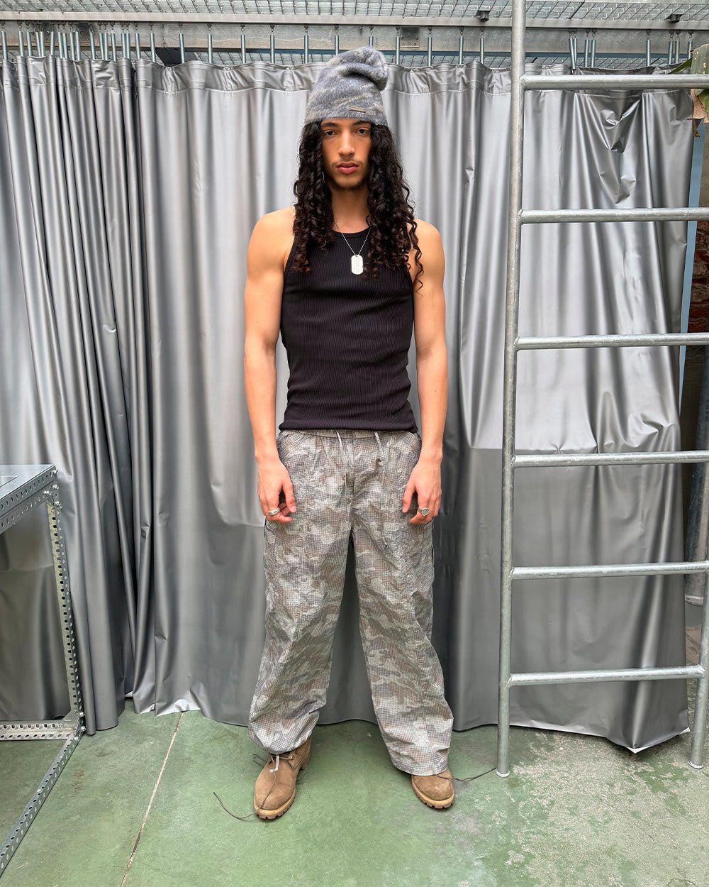 RESERVED CARGO PANTS CAMO - Cold Culture