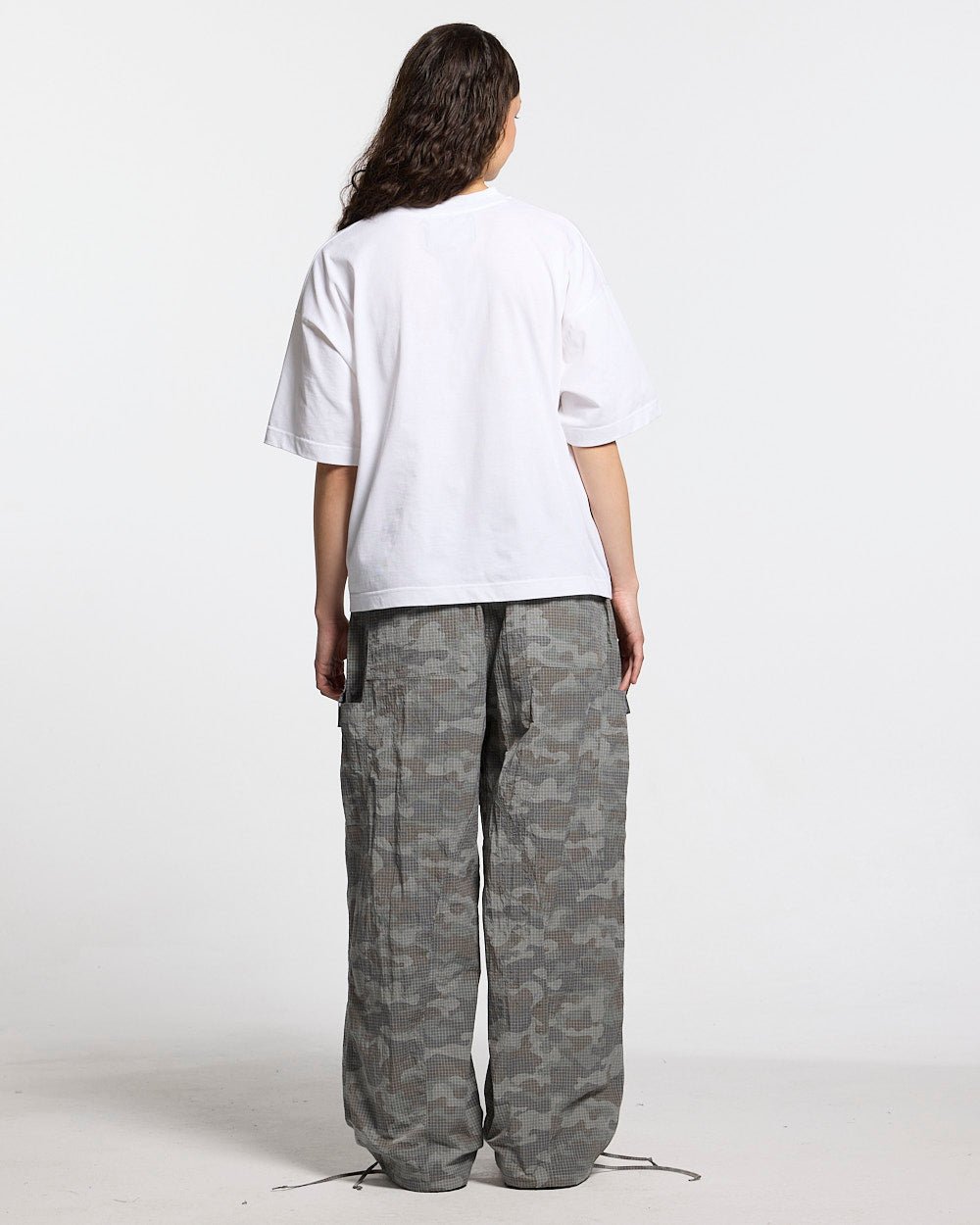 RESERVED CARGO PANTS CAMO - #woman