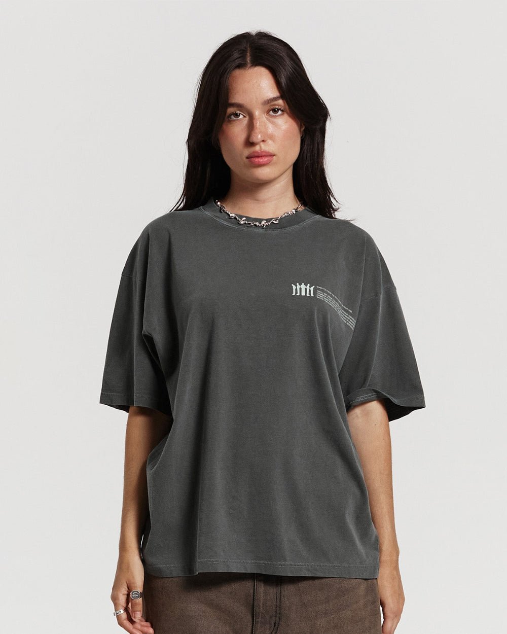 RESILIENCE TEE GREY - COLD CULTURE