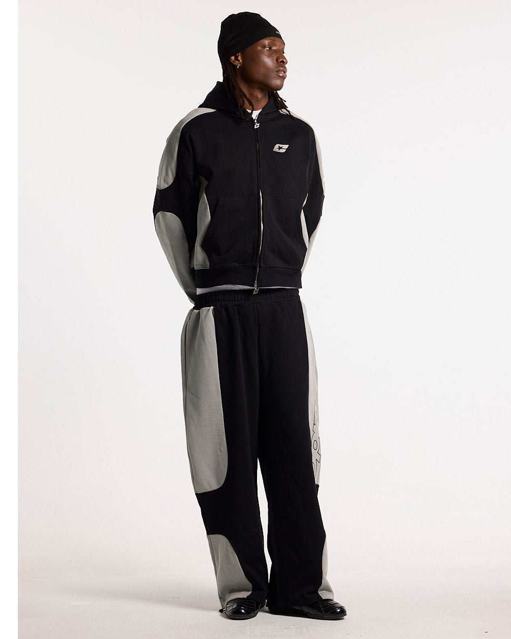 RIDER SWEATPANTS BLACK & GREY - Cold Culture #man