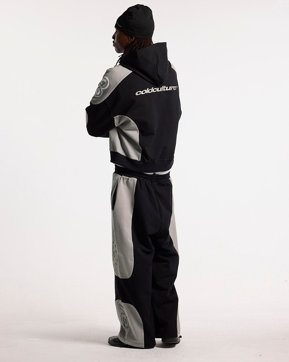 RIDER SWEATPANTS BLACK & GREY - Cold Culture #man