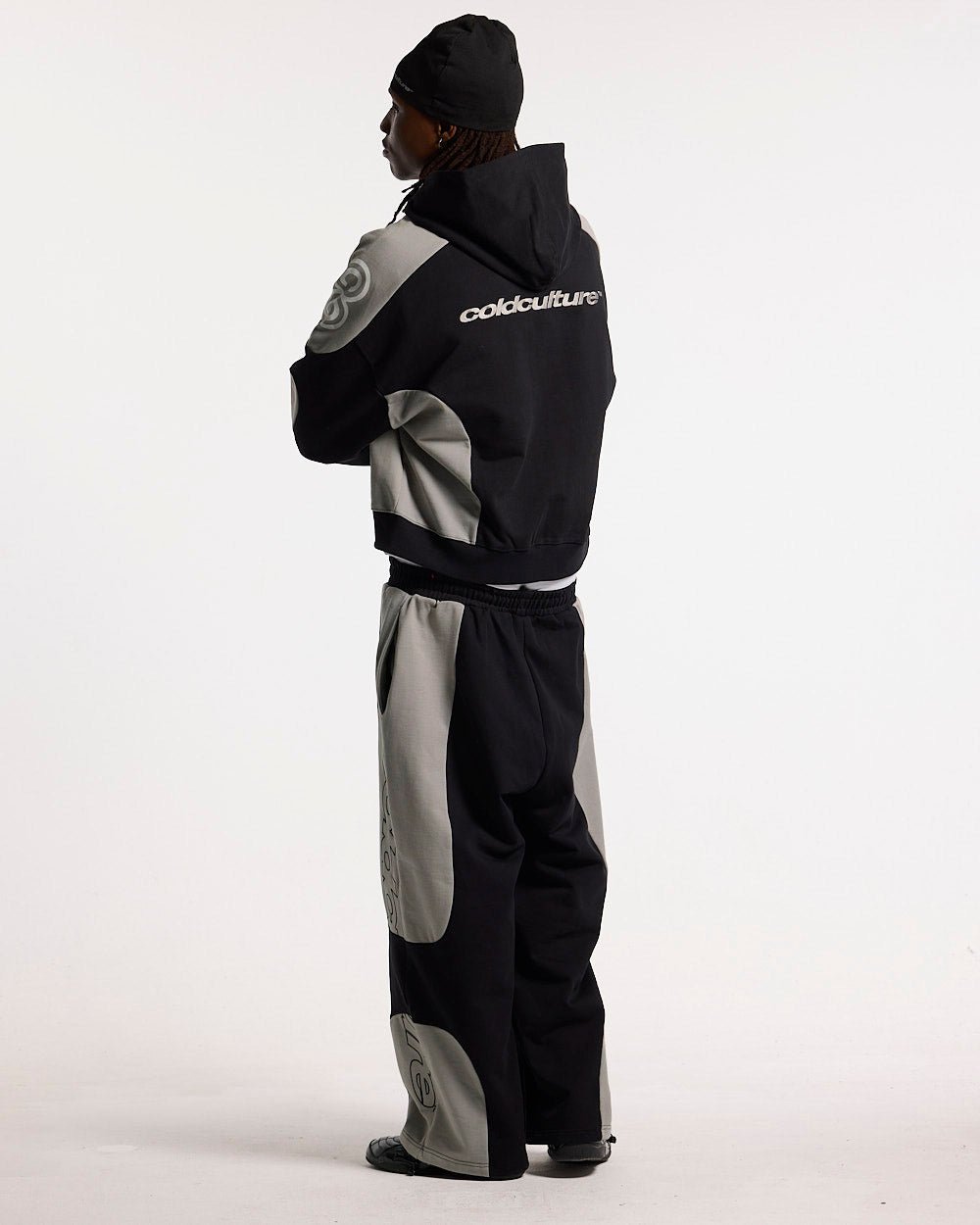 RIDER ZIP HOODIE BLACK & GREY - Cold Culture #man