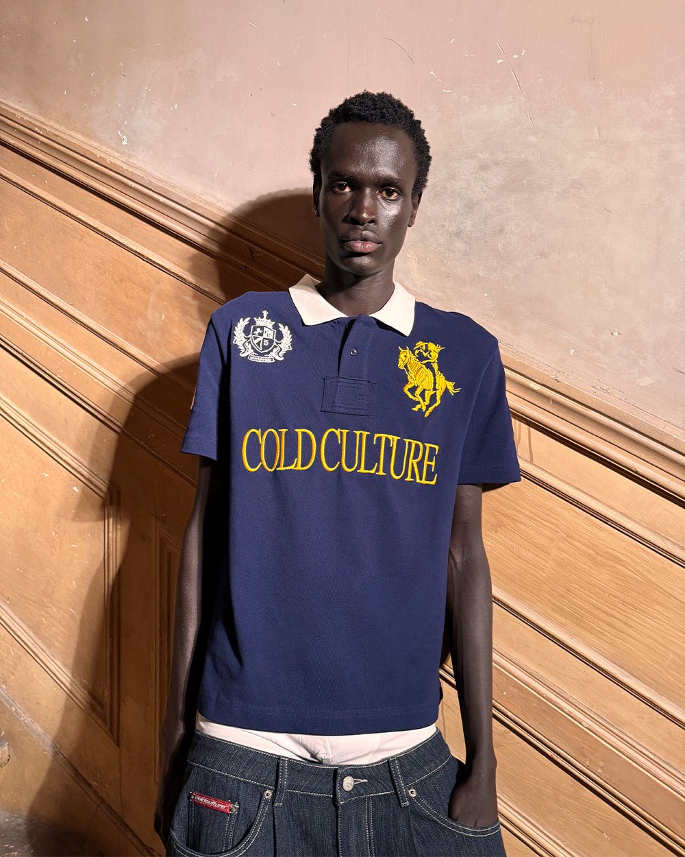 RIDING CLUB POLO NAVY - Cold Culture