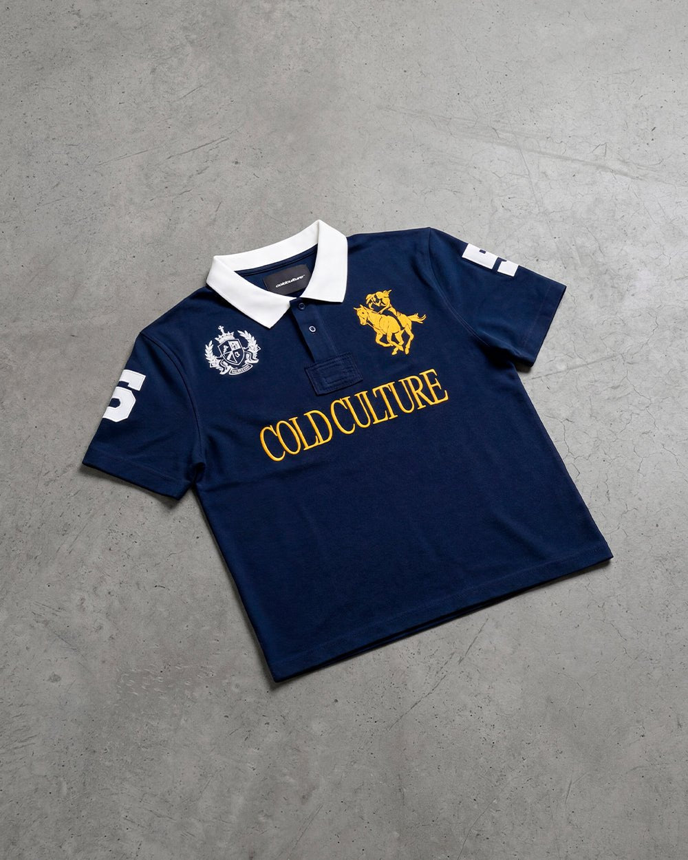 RIDING CLUB POLO NAVY - Cold Culture