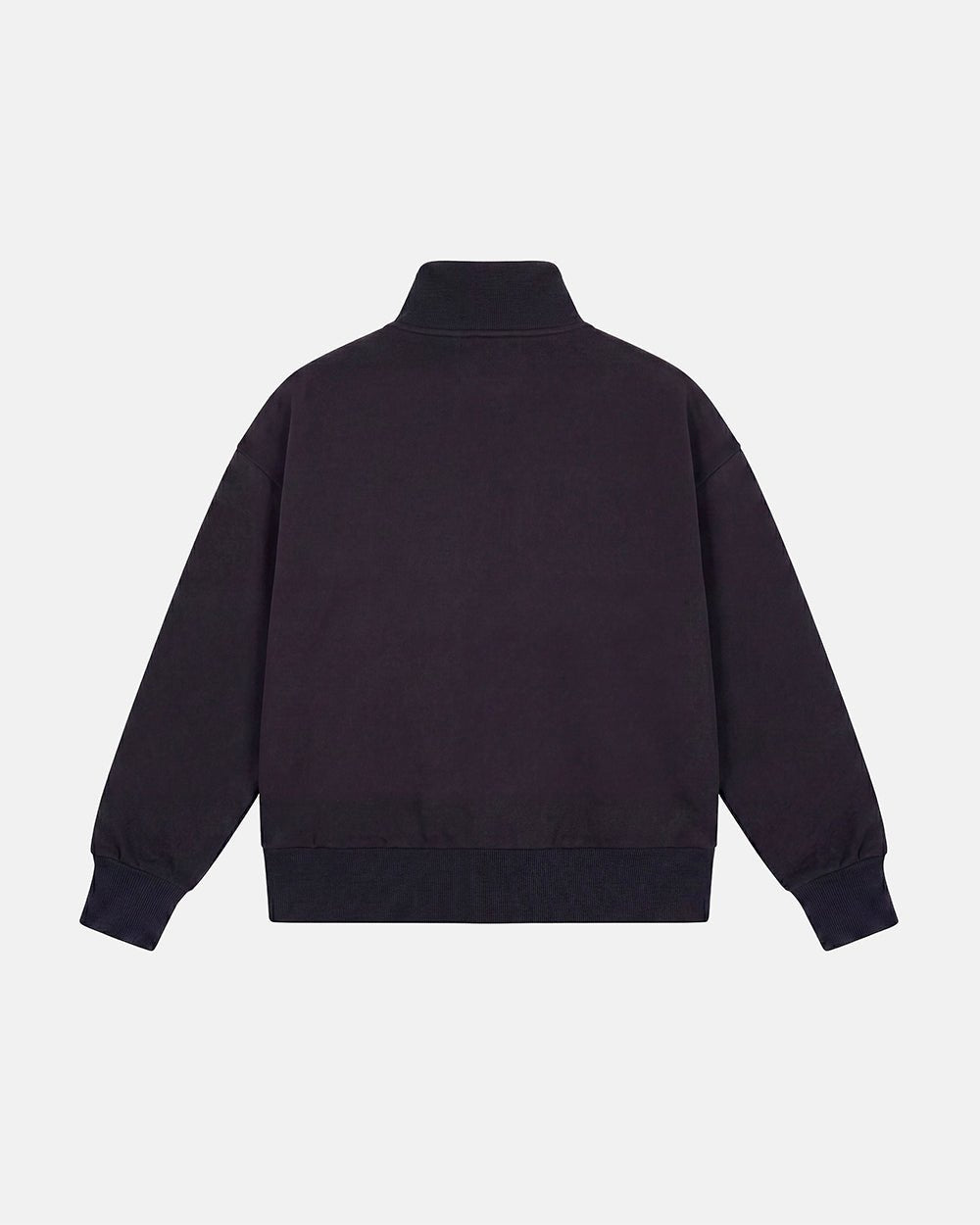RIDING CLUB QUARTER ZIP KNIT DARK GREY - Cold Culture