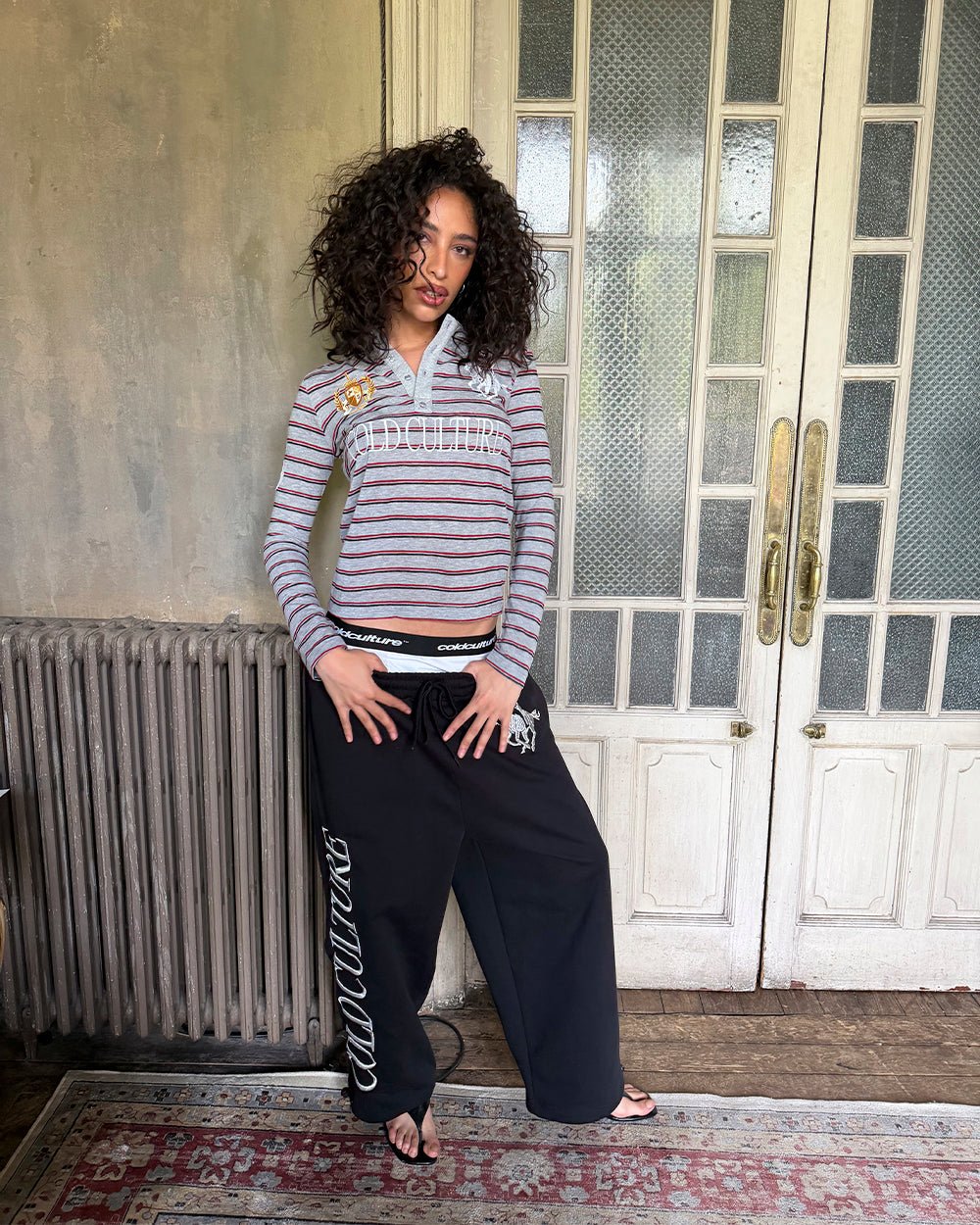 RIDING CLUB SWEATPANTS BLACK - Cold Culture