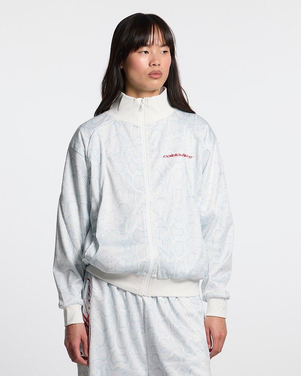 RIOT MESH JACKET WHITE - Cold Culture