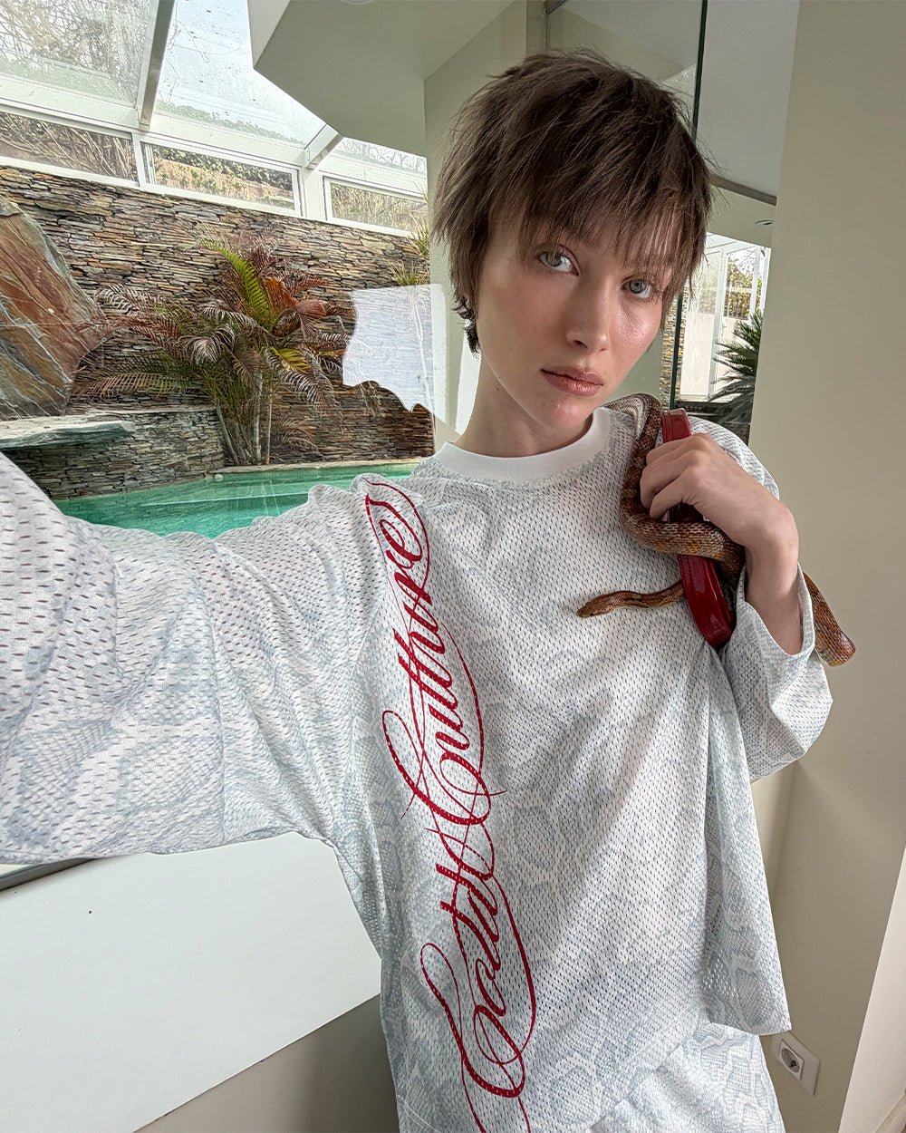 RIOT MESH LONGSLEEVE WHITE - Cold Culture