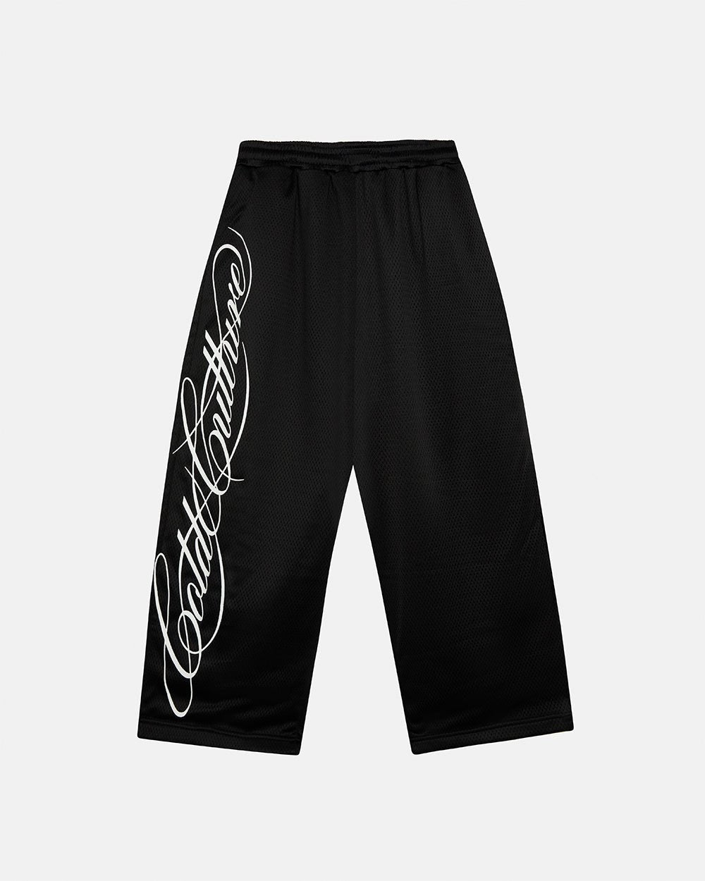 RIOT MESH SWEATPANTS BLACK - Cold Culture