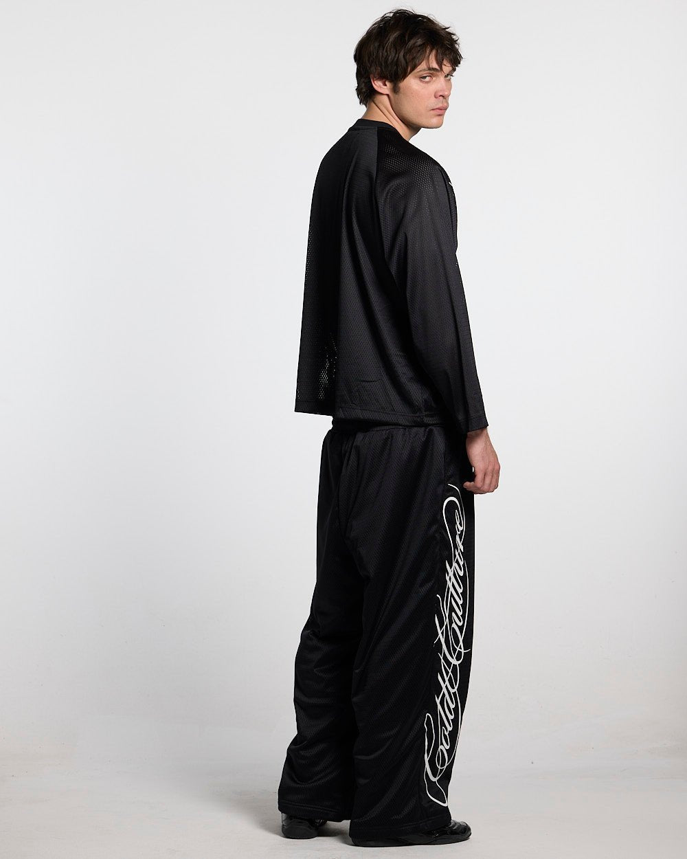 RIOT MESH SWEATPANTS BLACK - Cold Culture #man