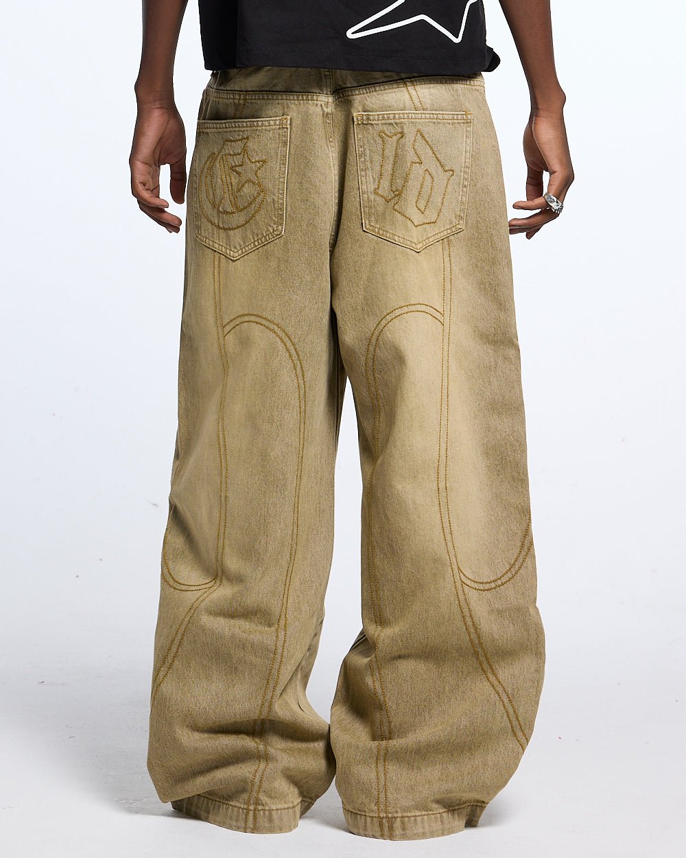 ROCKSTAR V2 PANTS BROWN - COLD CULTURE #man