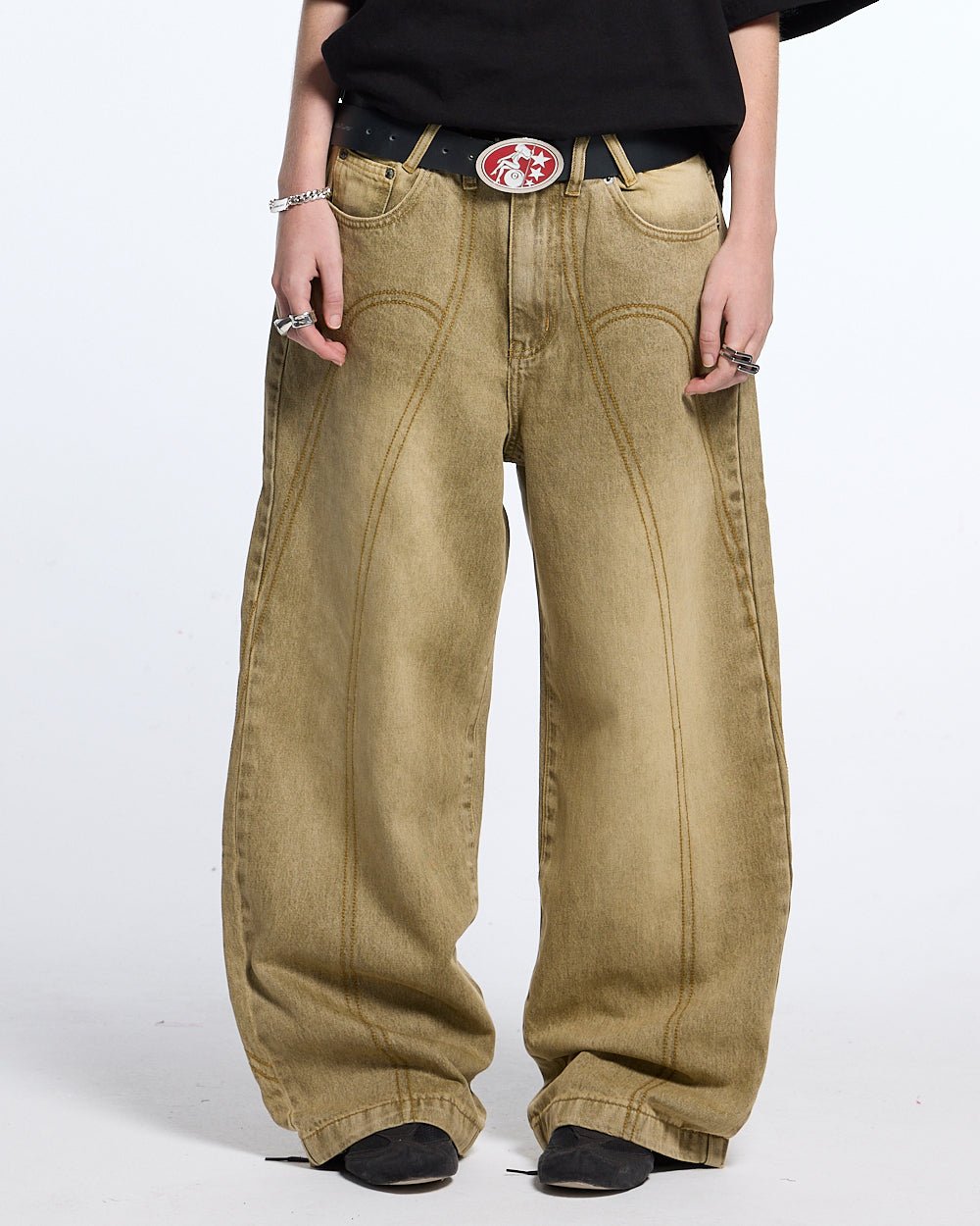 ROCKSTAR V2 PANTS BROWN - COLD CULTURE