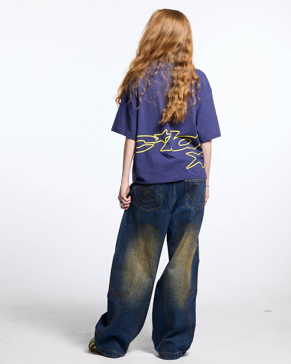ROCKSTAR V2 PANTS DENIM - COLD CULTURE #woman