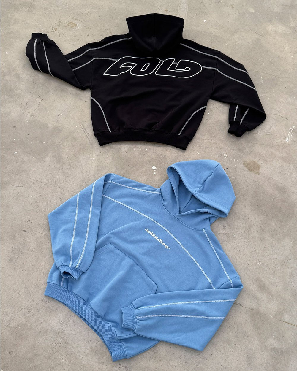 ROLLER HOODIE BLACK - COLD CULTURE