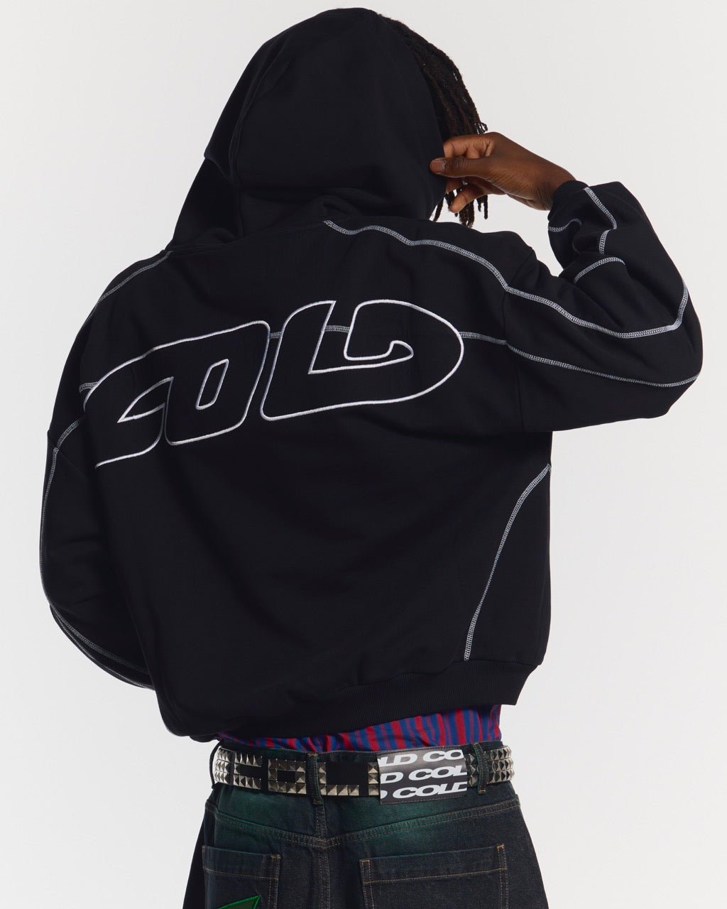 ROLLER HOODIE BLACK - COLD CULTURE #man