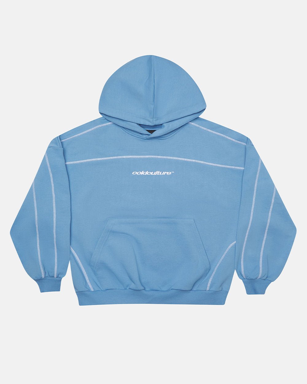 ROLLER HOODIE BLUE - COLD CULTURE