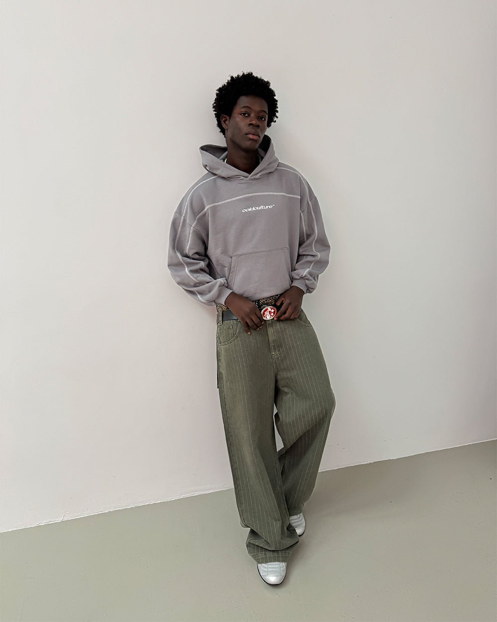 ROLLER HOODIE SMOKEY GREY - Cold Culture