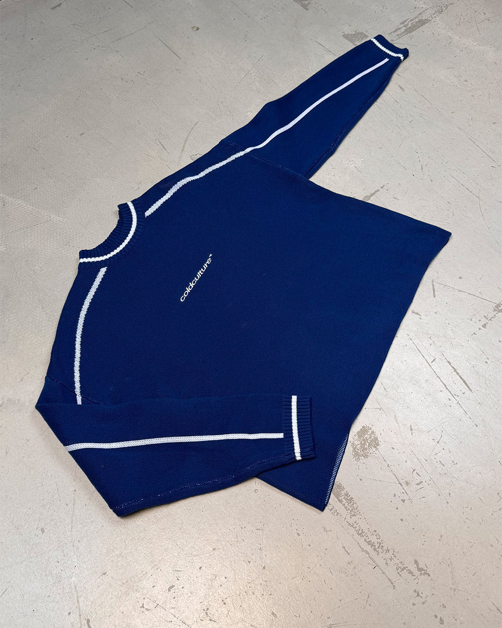 ROLLER KNIT BLUE - Cold Culture