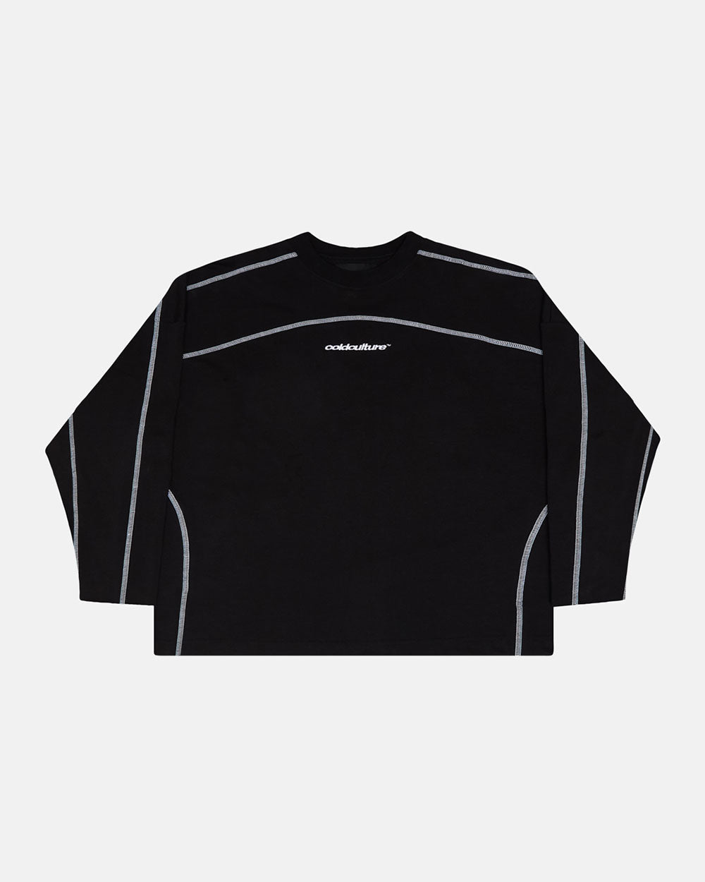 ROLLER LONGSLEEVE TEE BLACK - COLD CULTURE