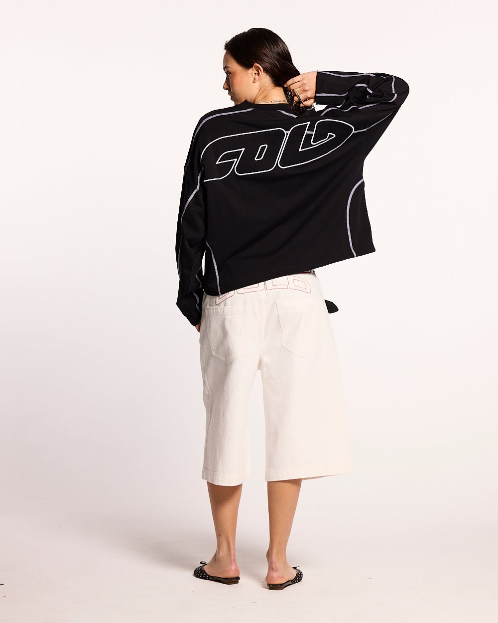 ROLLER LONGSLEEVE TEE BLACK - COLD CULTURE