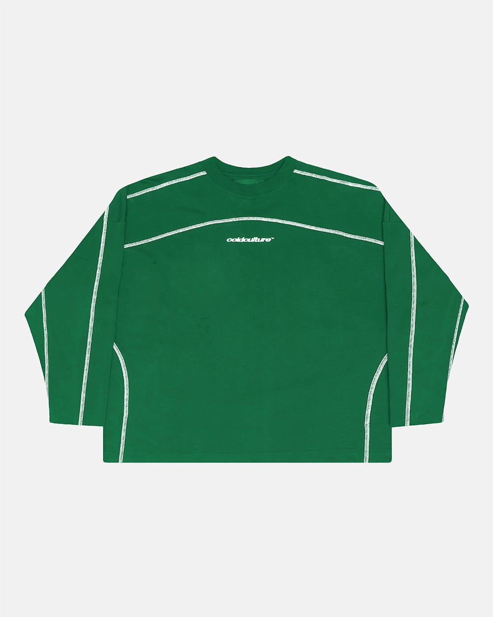 ROLLER LONGSLEEVE TEE GREEN - COLD CULTURE