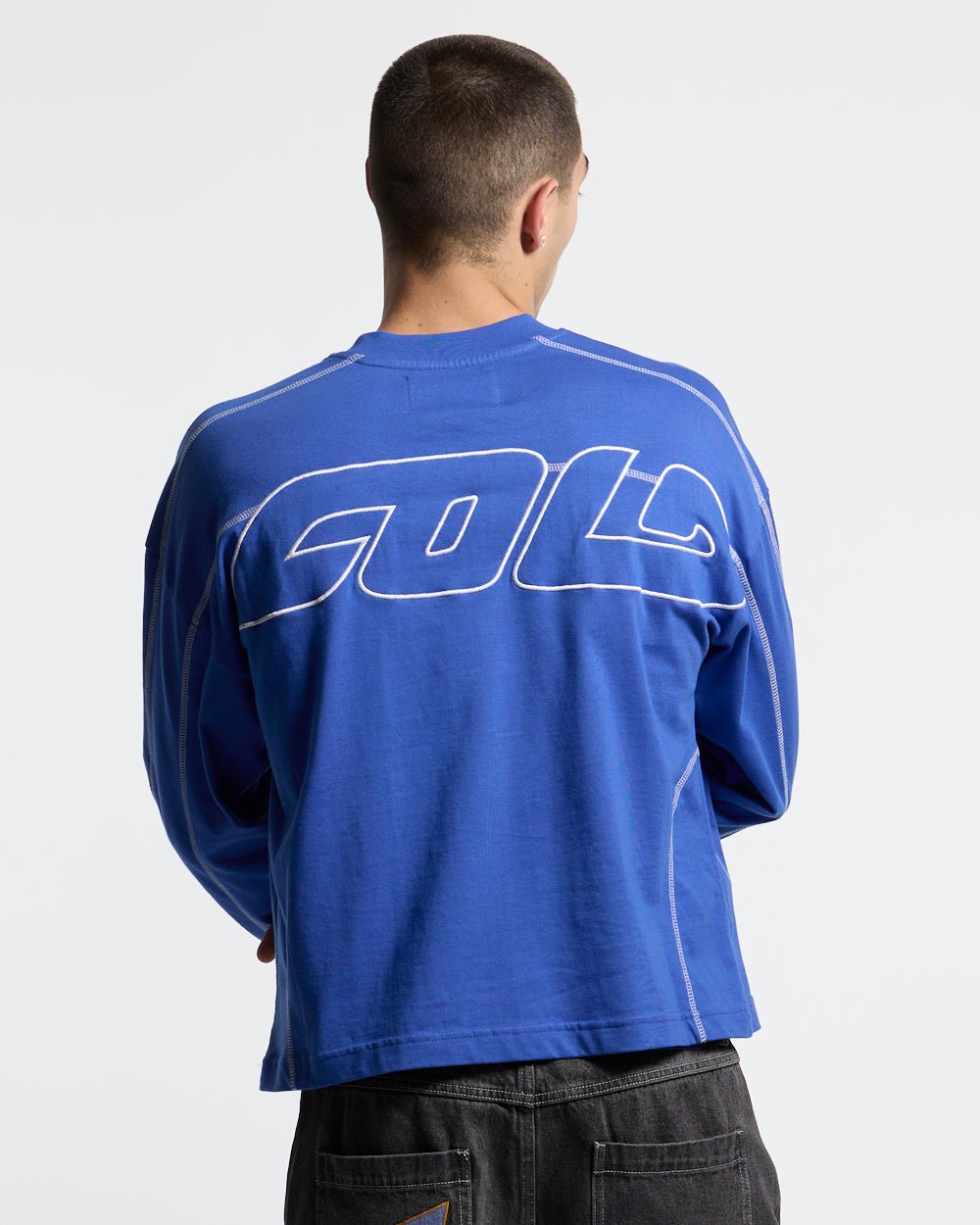 ROLLER LONGSLEEVE TEE VIBRANT BLUE - Cold Culture #man