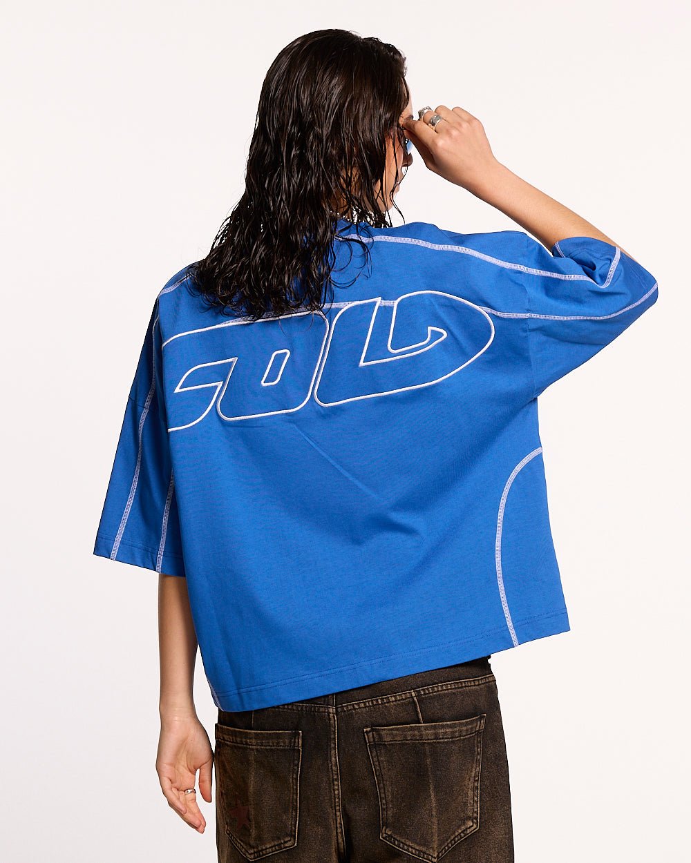 ROLLER TEE BLUE - COLD CULTURE