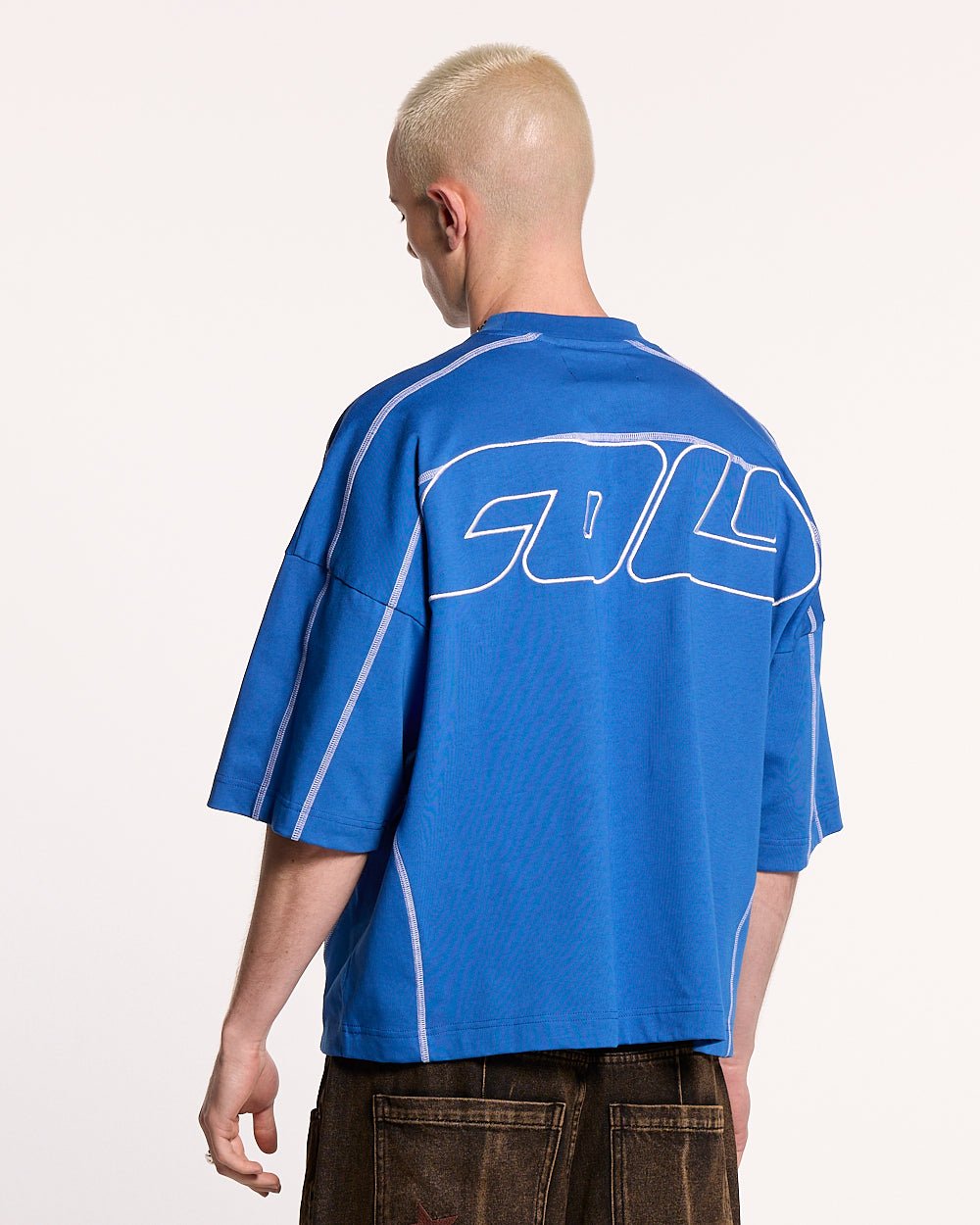 ROLLER TEE BLUE - COLD CULTURE