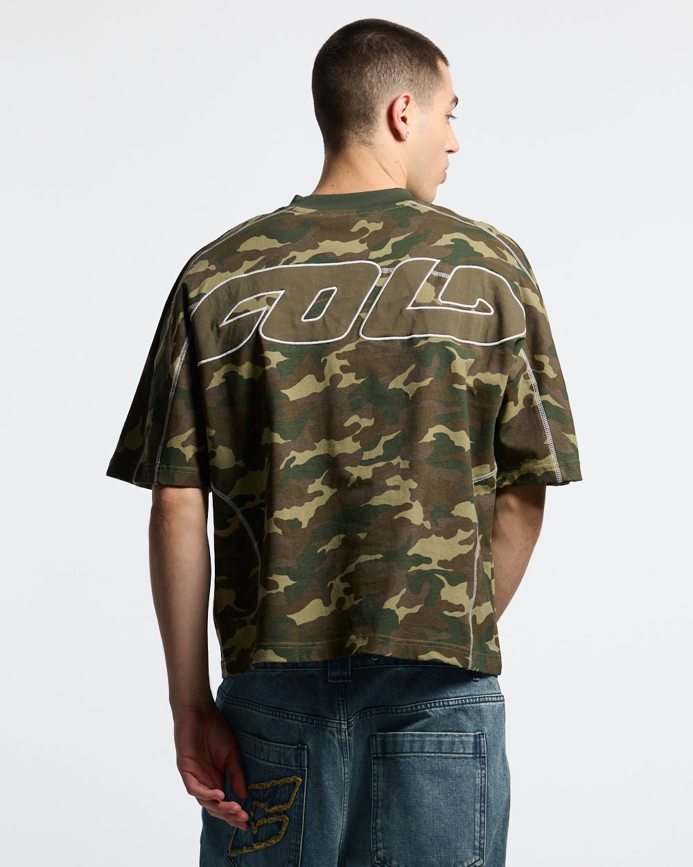 ROLLER TEE CAMO GREEN - Cold Culture #man