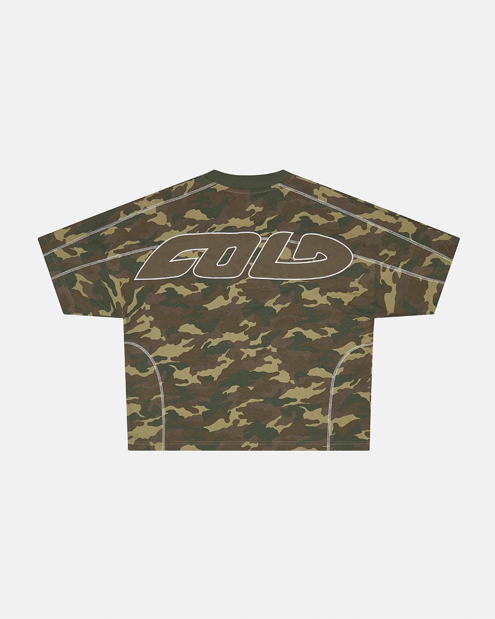ROLLER TEE CAMO GREEN - Cold Culture
