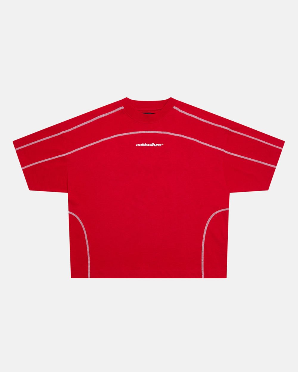 ROLLER TEE RED - COLD CULTURE