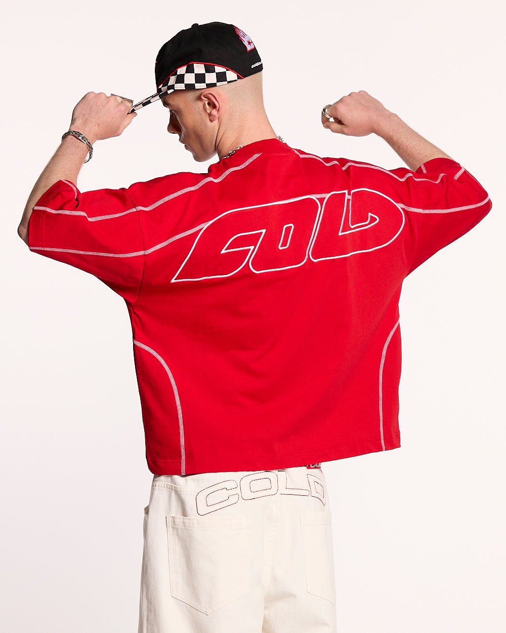 ROLLER TEE RED - COLD CULTURE