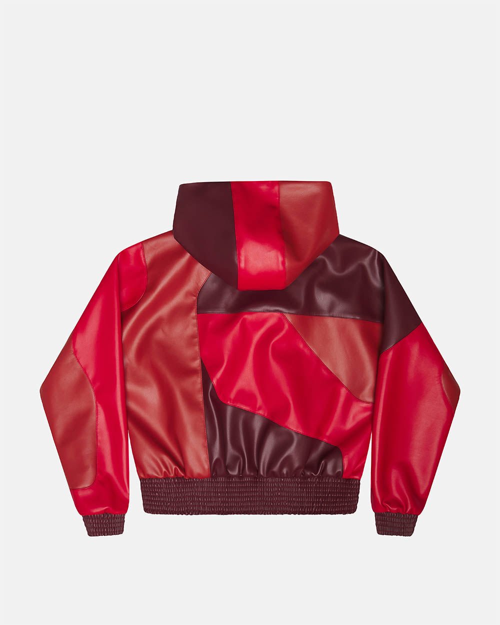 ROUTE JACKET RED AND BURGUNDY - COLD CULTURE