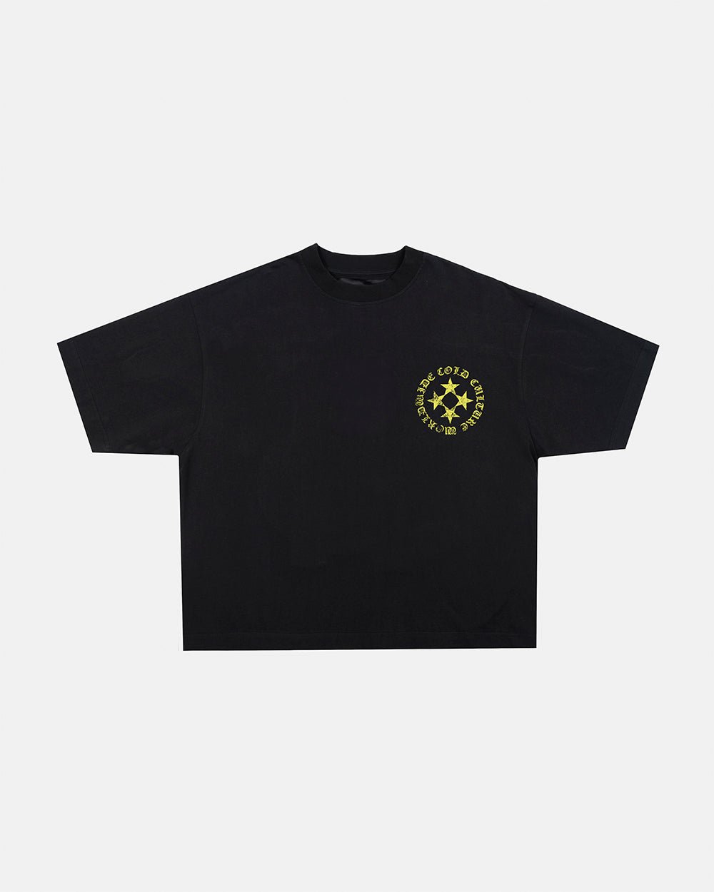 SCATTER TEE BLACK - Cold Culture