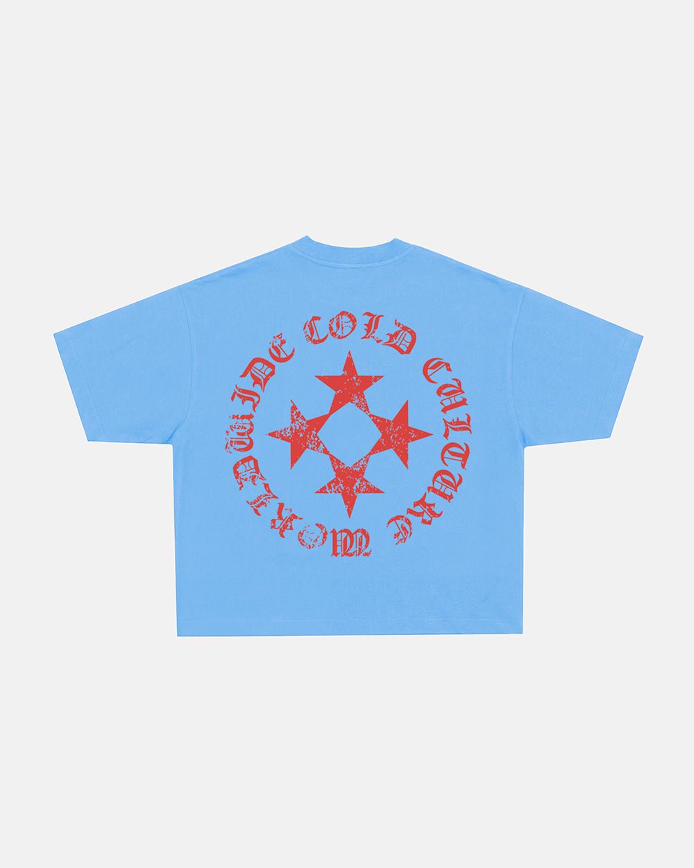 SCATTER TEE BLUE - Cold Culture