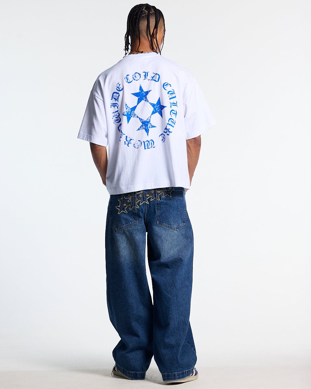 SCATTER TEE WHITE - Cold Culture