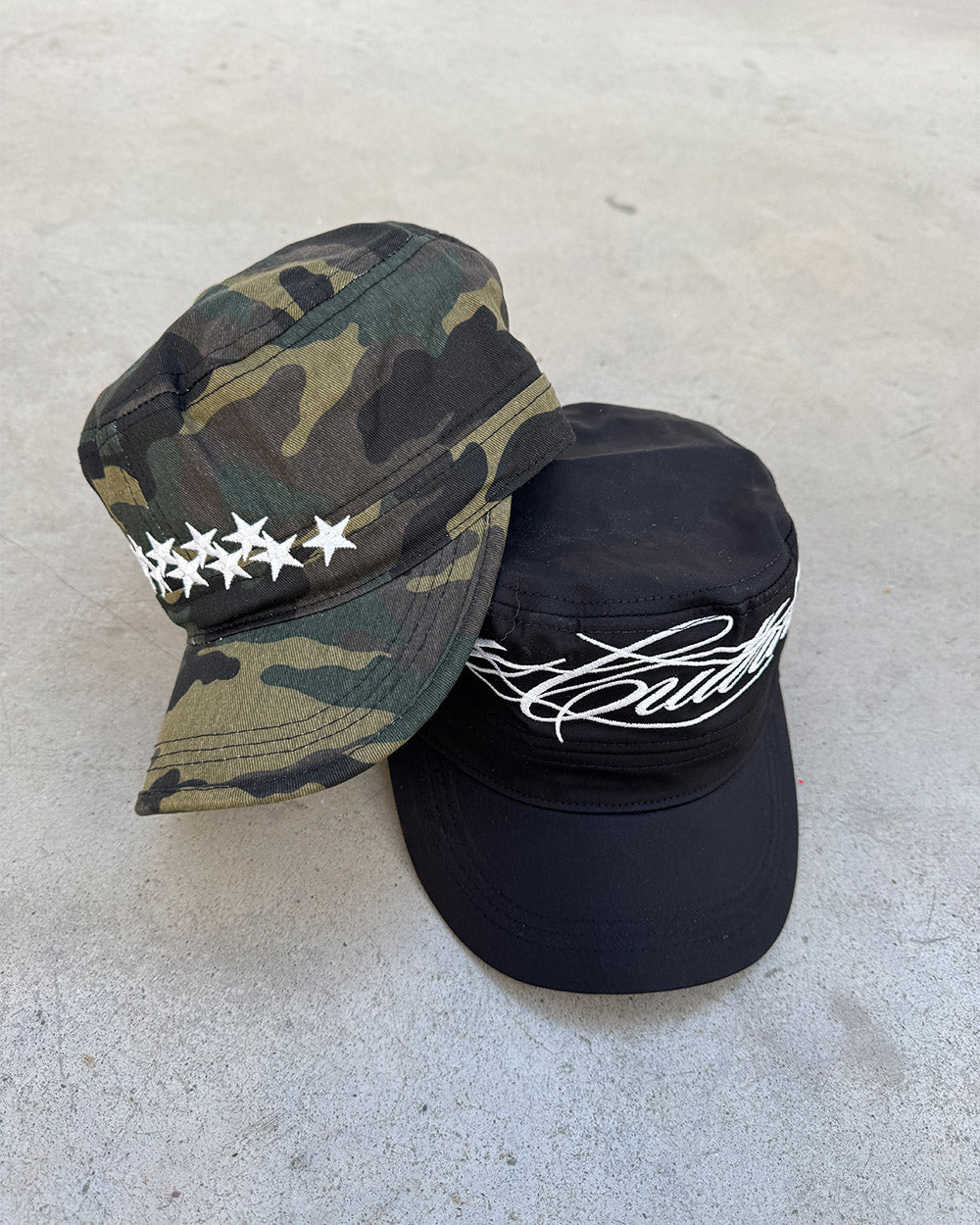 SCRIPT CAP BLACK - Cold Culture