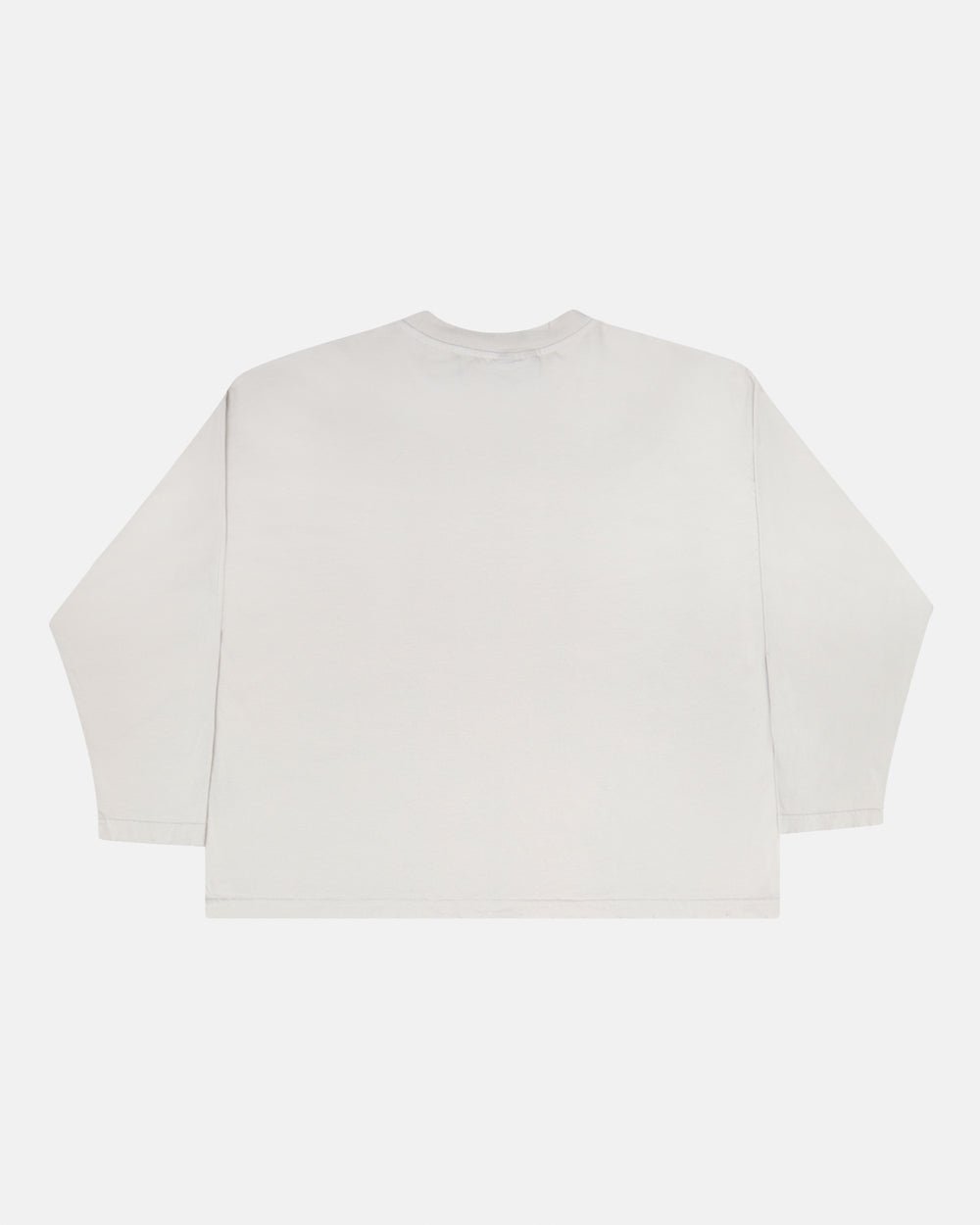 SCRIPT LONGSLEEVE TEE LIGHT GREY - COLD CULTURE