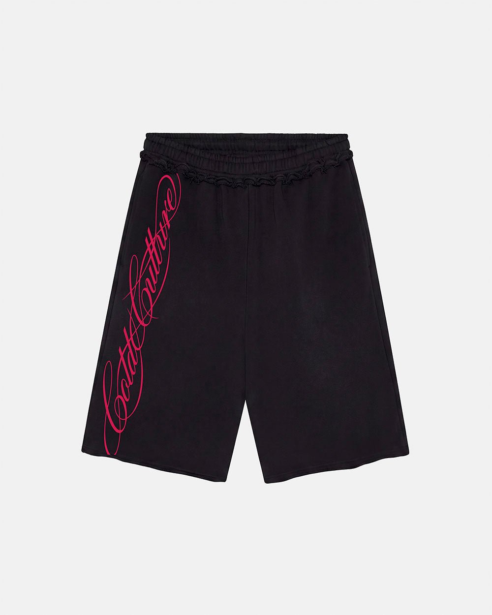SCRIPT SHORT BLACK - Cold Culture
