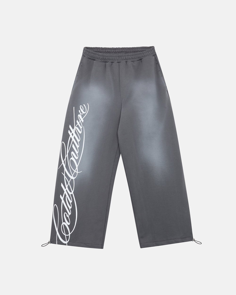 SCRIPT SWEATPANTS ANTRACITE GREY - COLD CULTURE