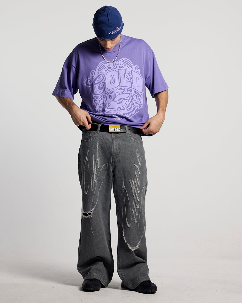 SCRIPT V3 PANTS DARK GREY - Cold Culture