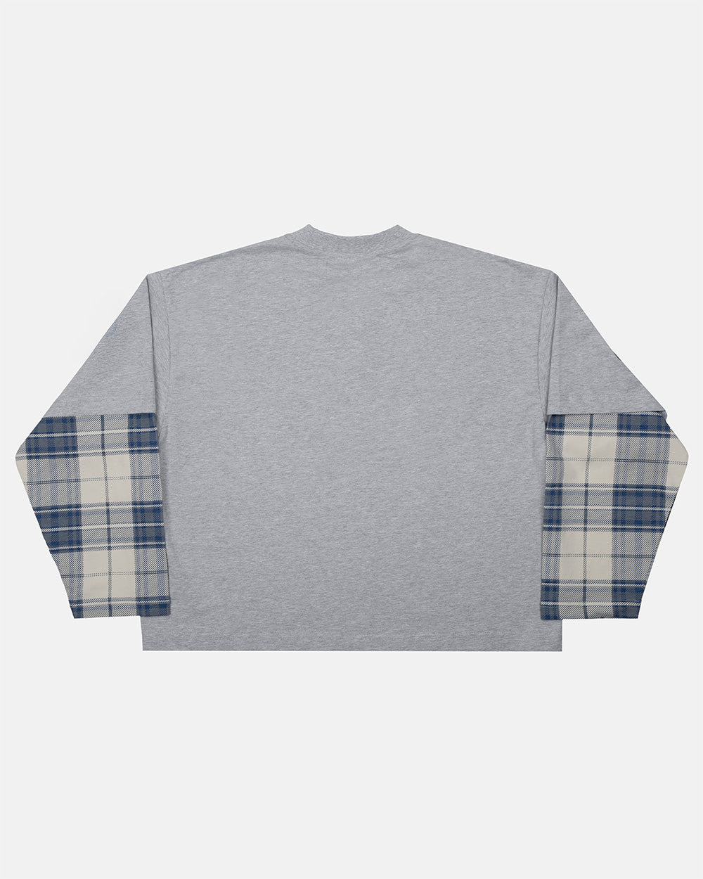 SCRIPT DOUBLE LONGSLEEVE GREY VIGORE