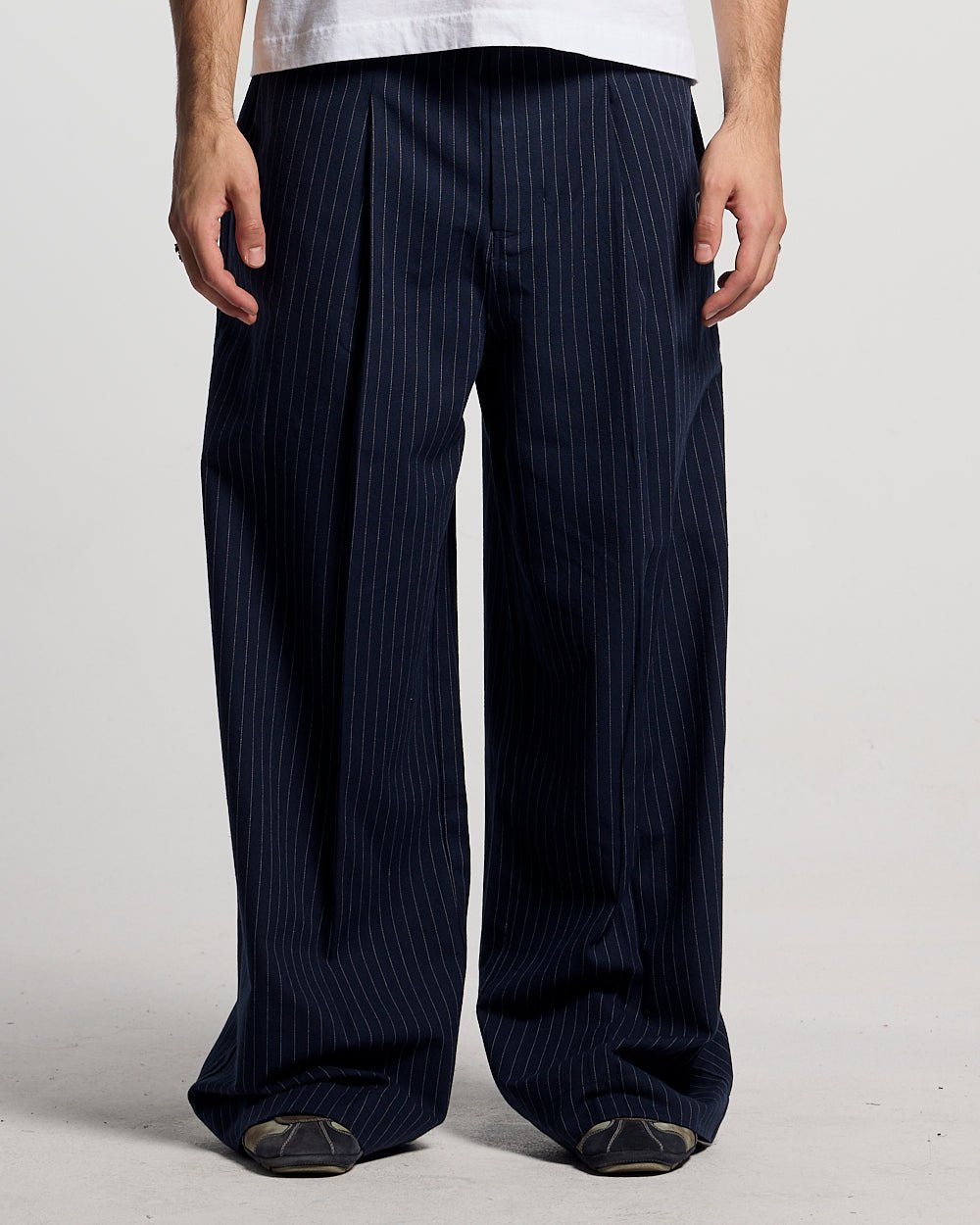 SEAM EFFECT LINE PANTS - Cold Culture #man