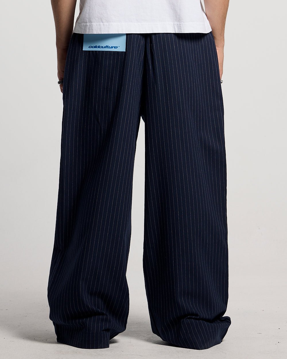SEAM EFFECT LINE PANTS - Cold Culture #man