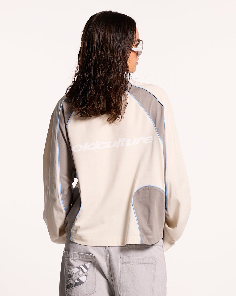 SLIDER LONGSLEEVE TEE GREY - COLD CULTURE