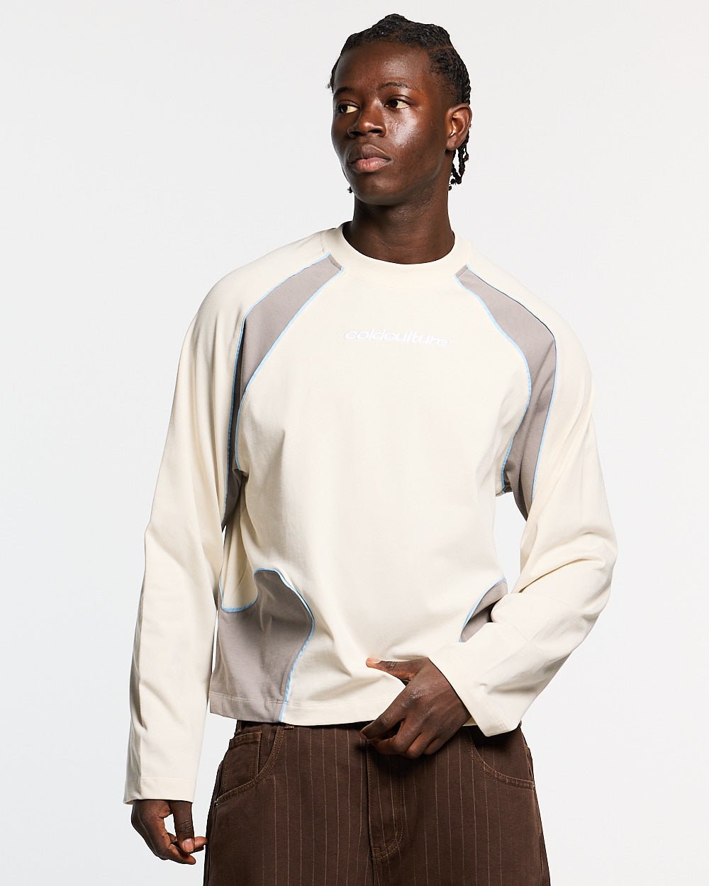 SLIDER LONGSLEEVE TEE GREY - Cold Culture #man
