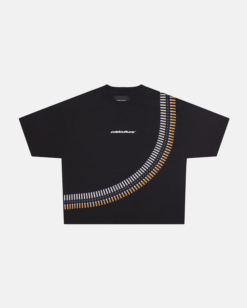 SMOKE BULLETS TEE BLACK - Cold Culture