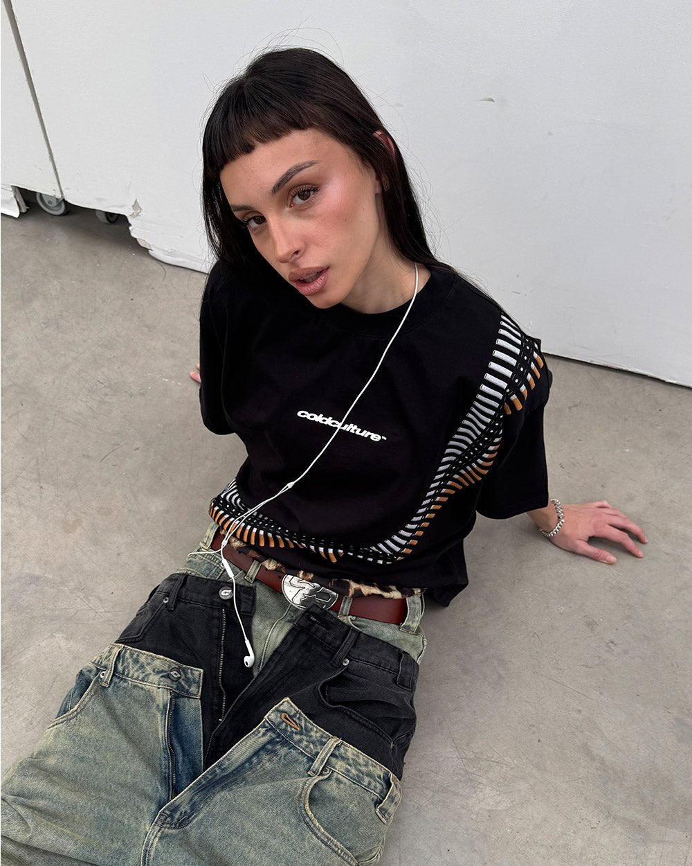 SMOKE BULLETS TEE BLACK - Cold Culture