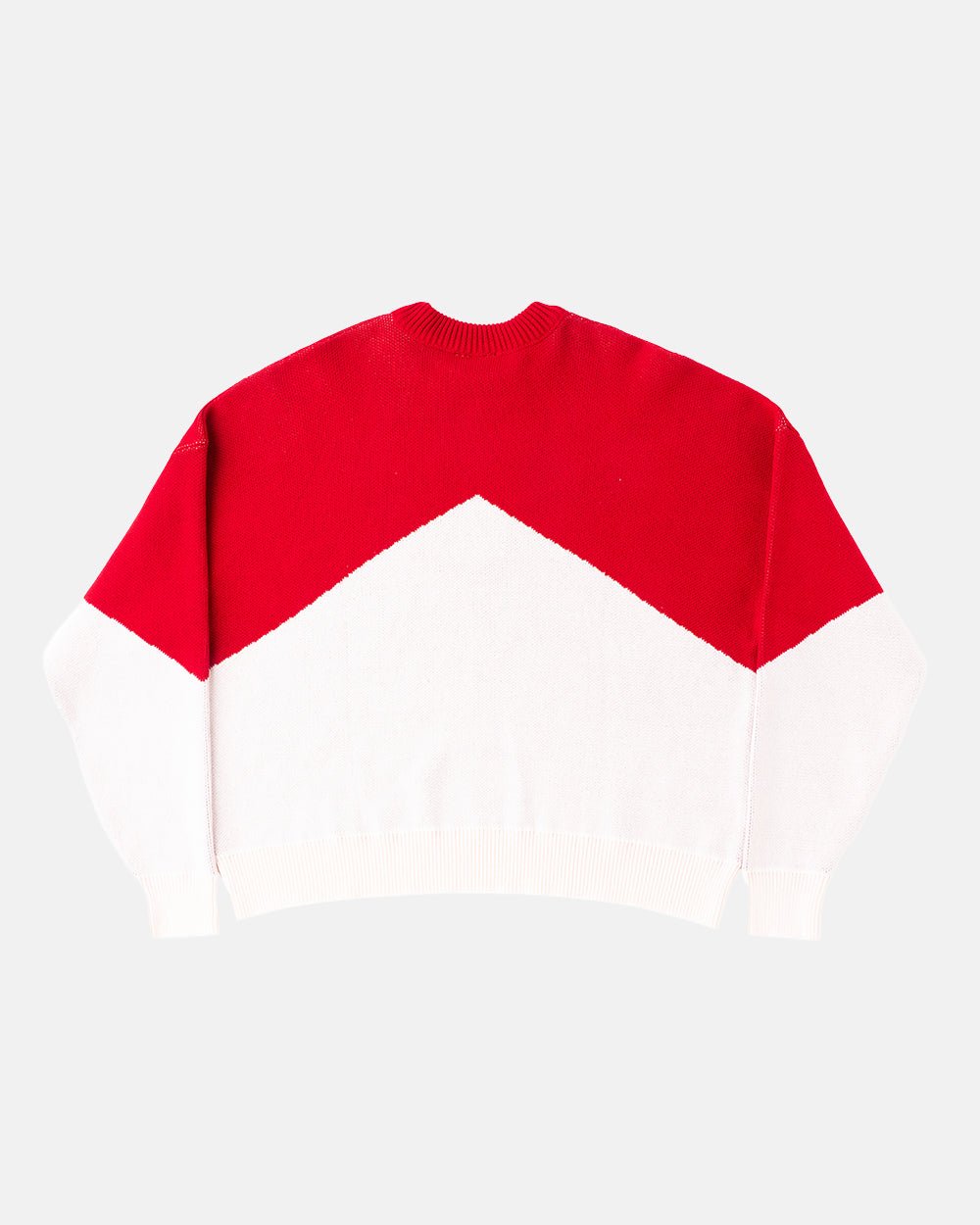 SMOKING KNIT RED/BEIGE - COLD CULTURE
